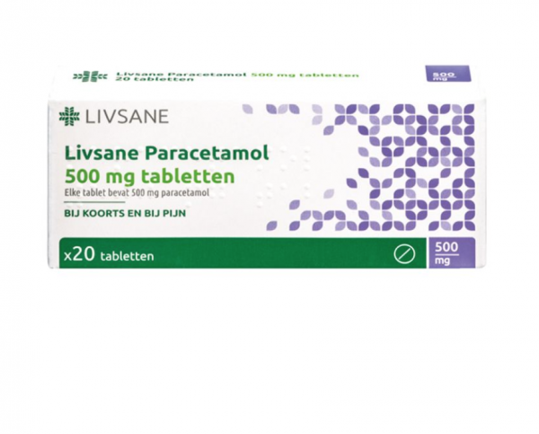 Paracetamol 20 x 500 mg