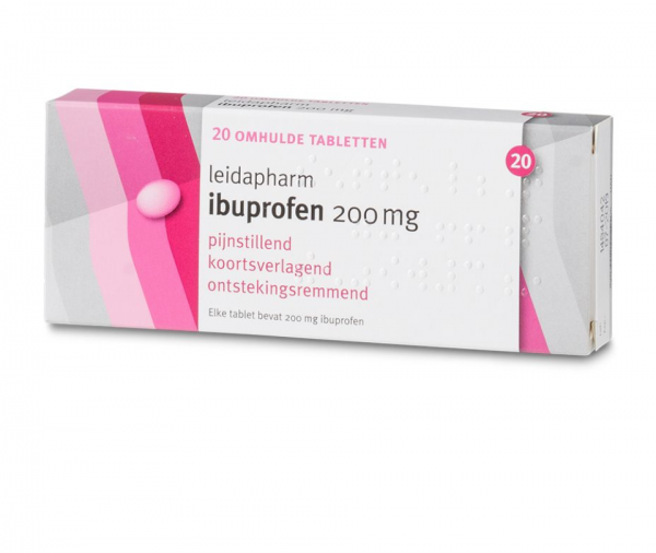 Ibuprofen 200 mg 20 stuks