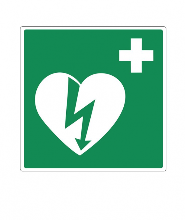 AED pictogram (bordje 1mm PP)