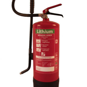 Lithium accu brandblusser 6 liter